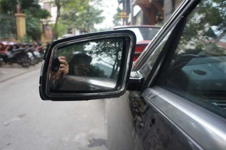 Bảo vệ gương dành cho Mercedes Benz Được lắp đặt và phân phối bởi Độ Xe Long Thịnh_2